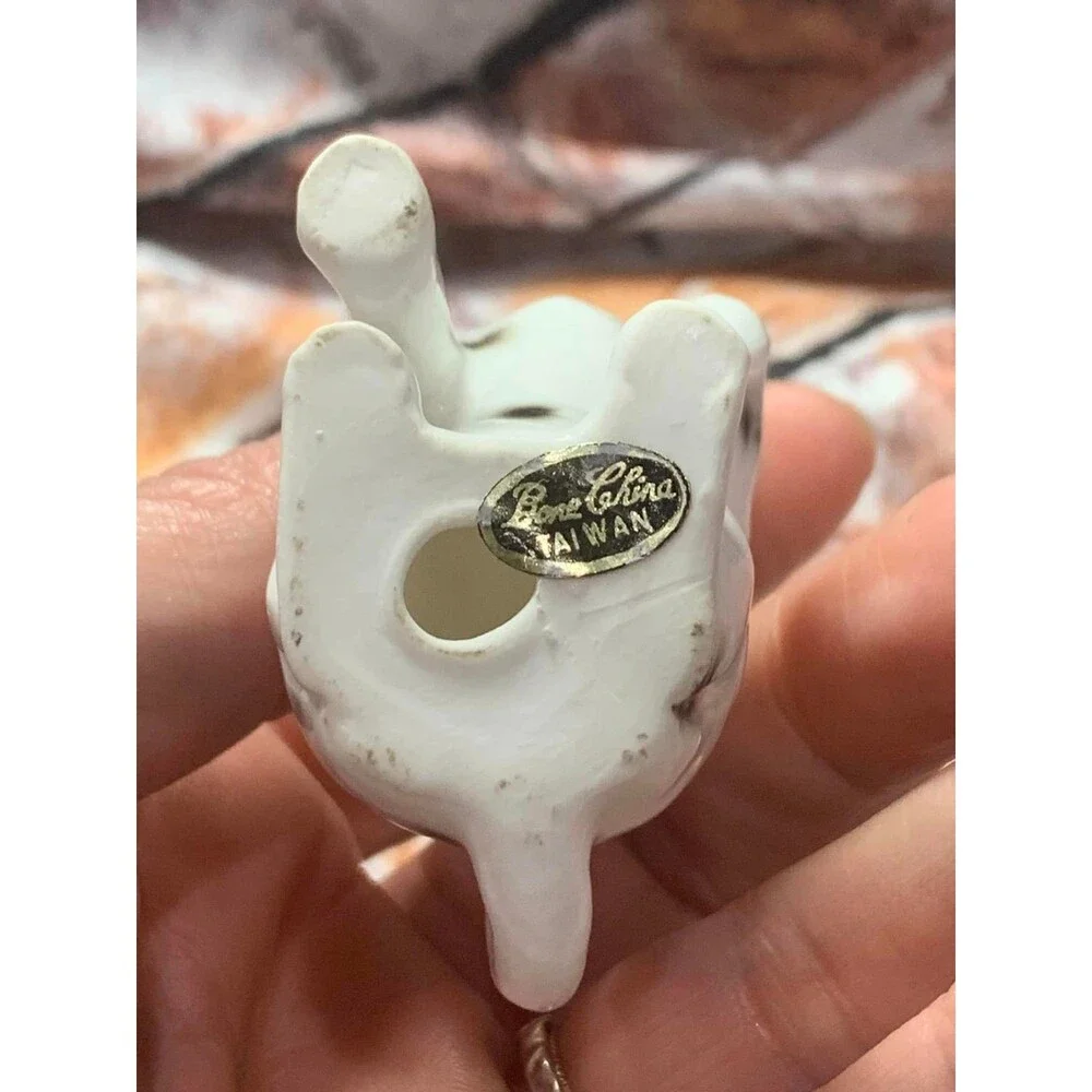 Vintage Dalmation Bone China Taiwan Approx 3